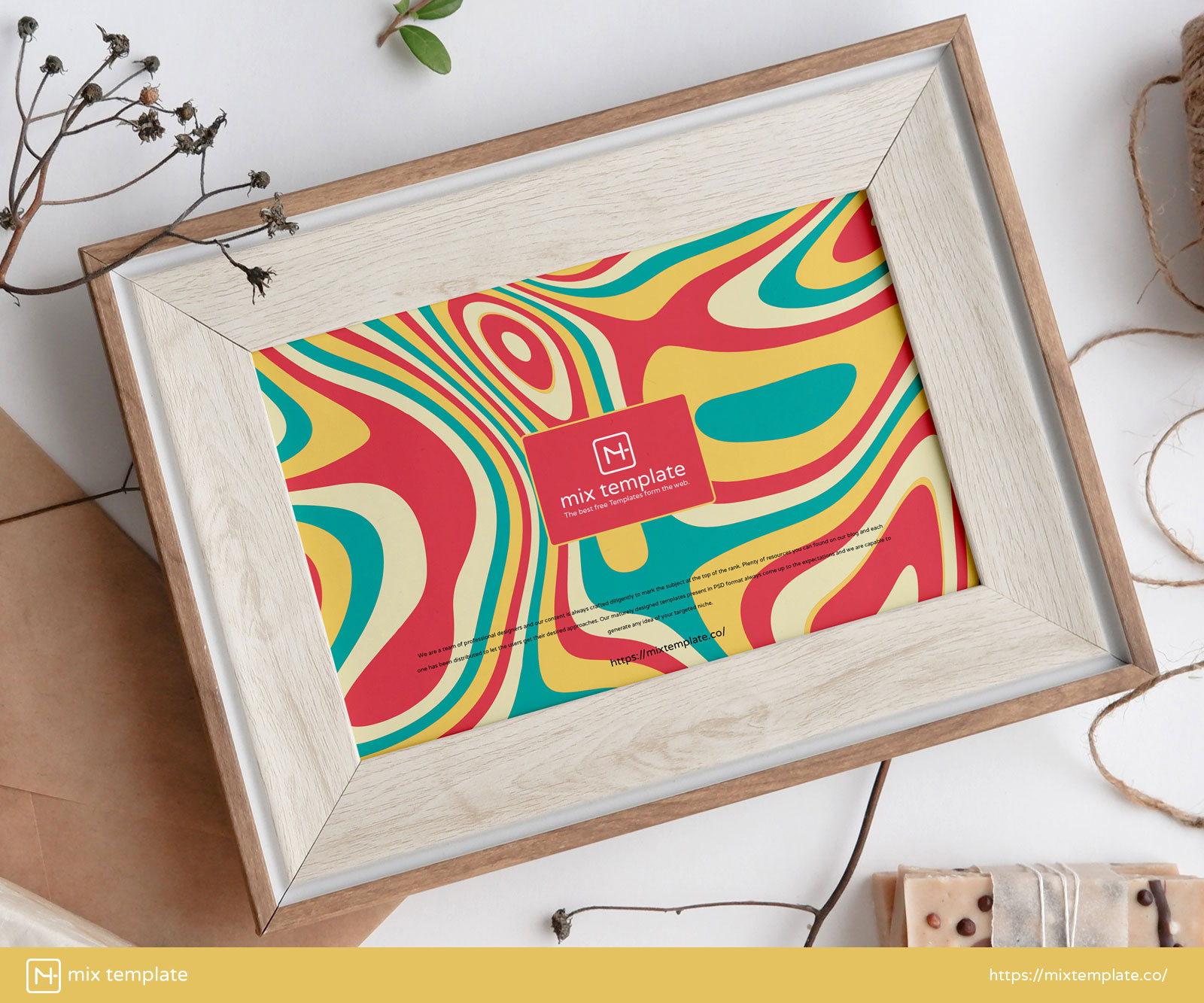 Free-Artistic-Wooden-Frame-Mockup-Template-38