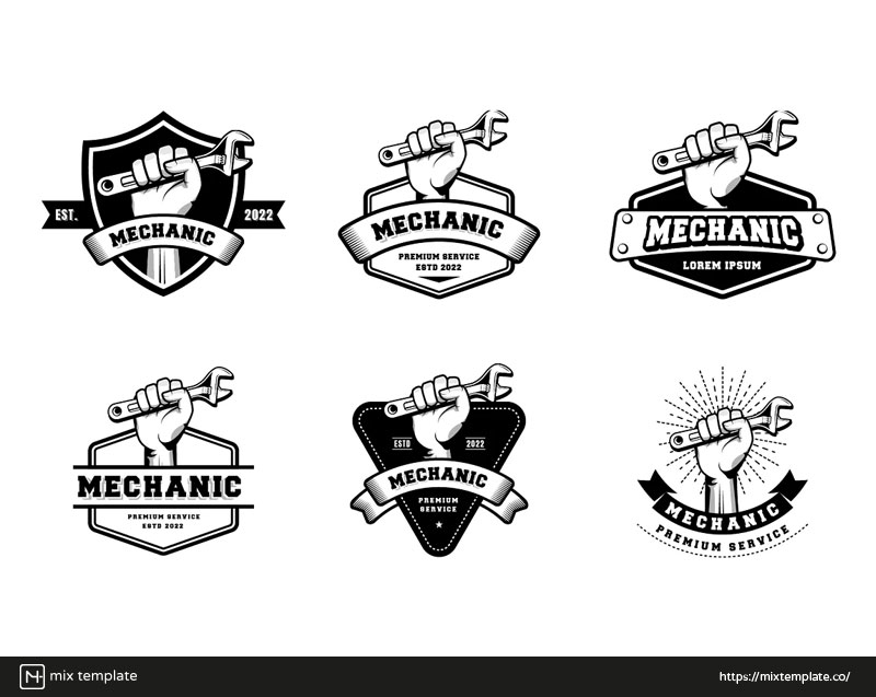Mechanic-Creative-Logo-Designs