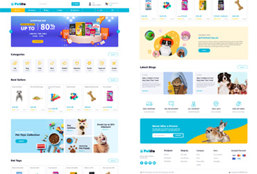 Animals and Pets Store Petito WooCommerce Theme 2023