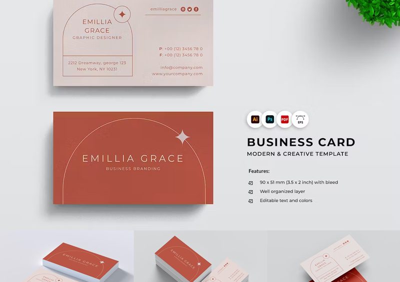 Modern Multipurpose Business Card Template