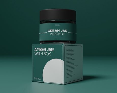 Free-Amber-Jar-with-Box-Mockup