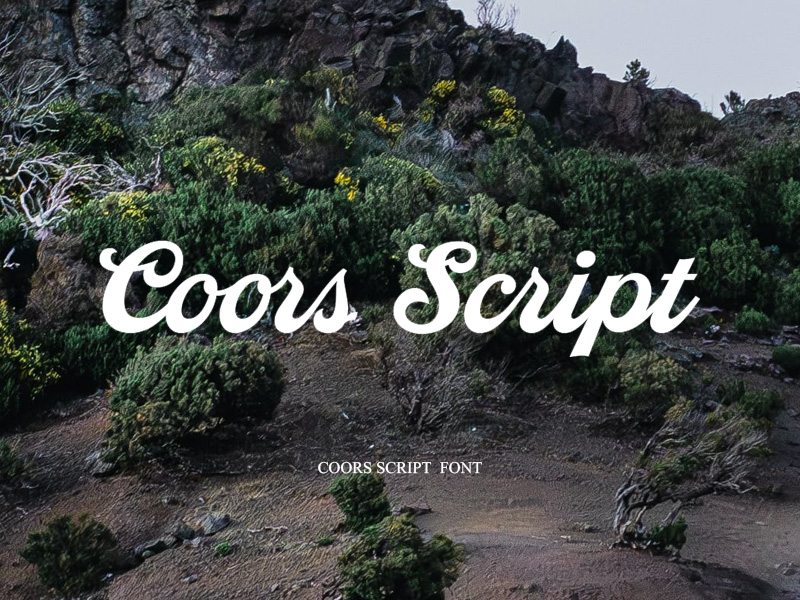 Free-Coors-Script-Font