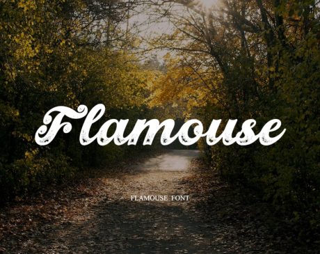 Free-Flamouse-Font