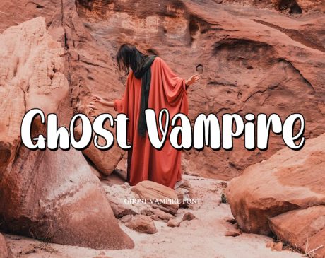 Free-Ghost-Vampire-Font