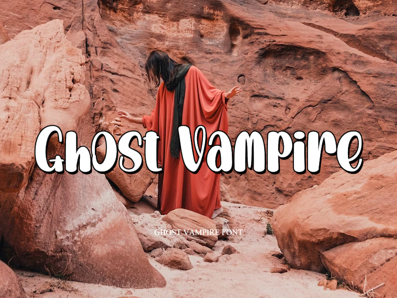 Free-Ghost-Vampire-Font