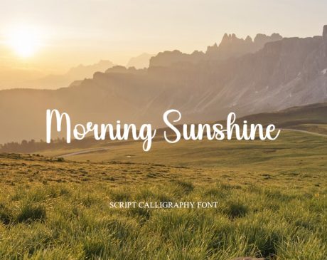 Free-Morning-Sunshine-Script-Calligraphy-Font